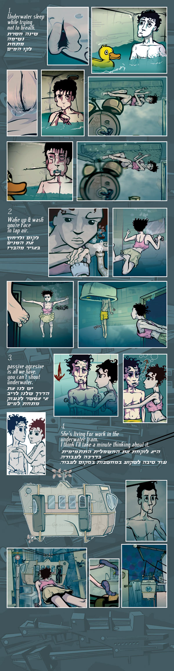Drop storyboard page 1